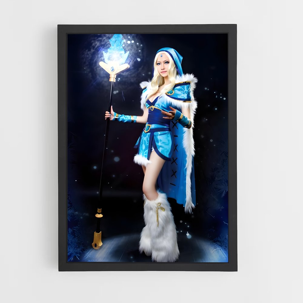 Poster Crystal de maiden – affiche Dota (vue 2)